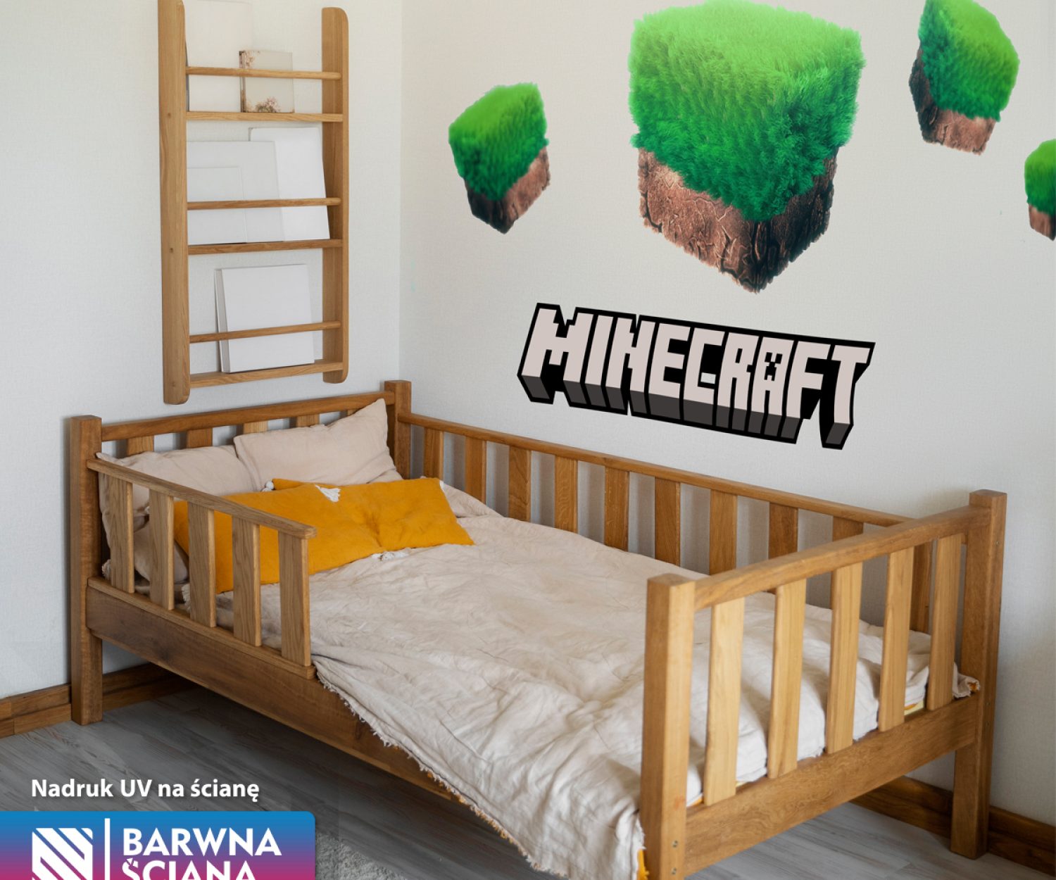 Druk na ścianie, obraz minecraft, tapeta minecraft, wydruk na ścianie minecraft